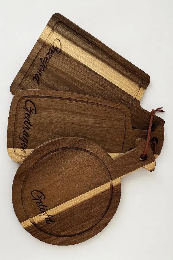 Set 3 snijplankjes Geliefd gedragen geze