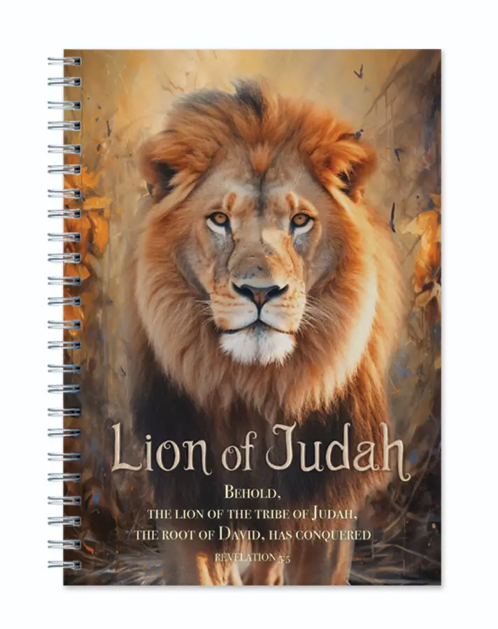 Wire o hard Journal Lion of Judah