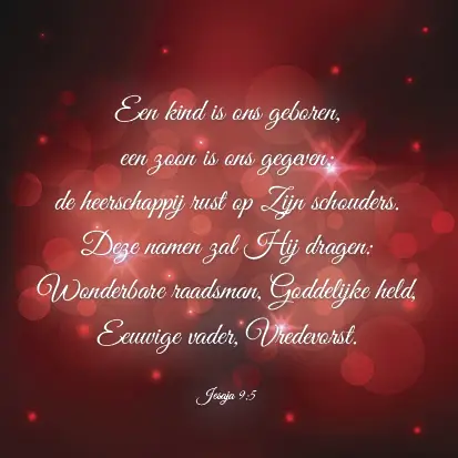 Kerstkaart fijne kerstdagen rood hart