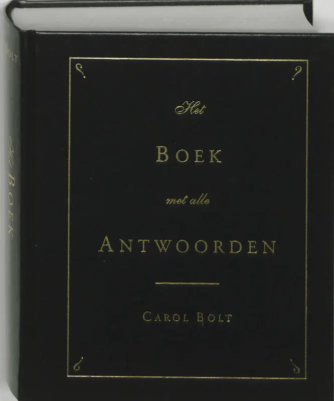 Boek met alle antwoorden - geb