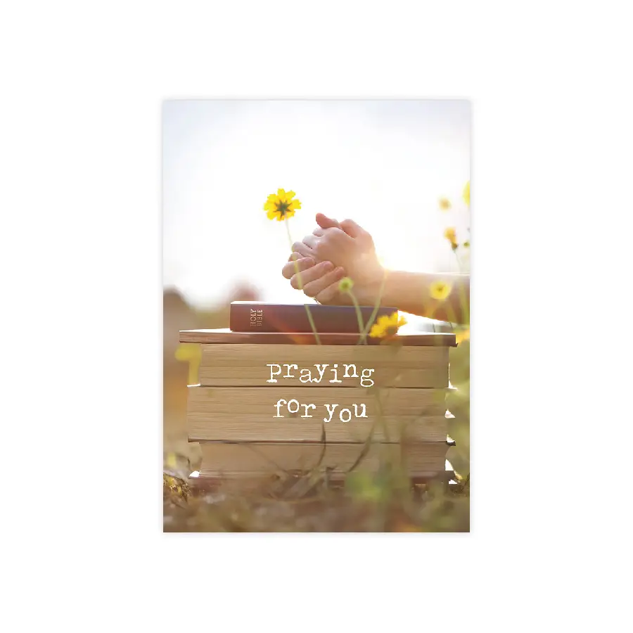 Voordeelkaart Praying for you