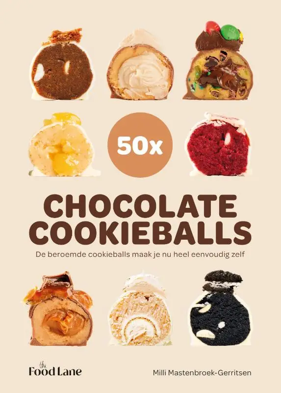 50x Chocolatecookieballs