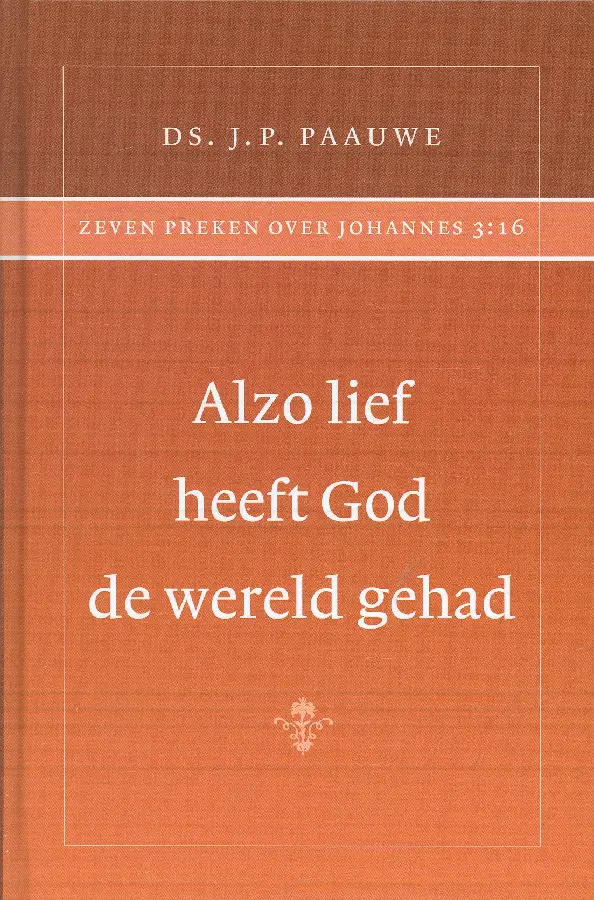 Alzo lief heeft God de wereld gehad