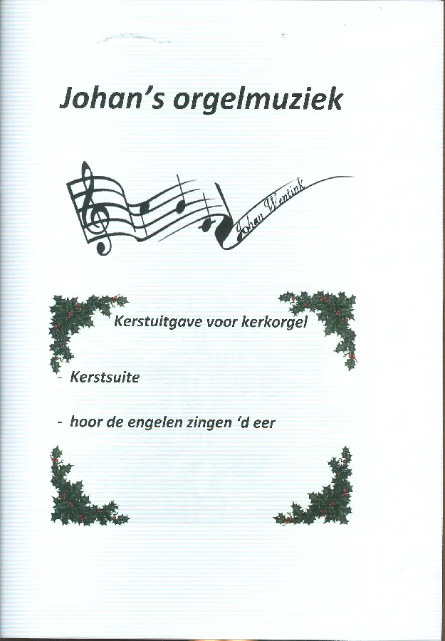 Orgelmuziek Kerstsuite voor orgel