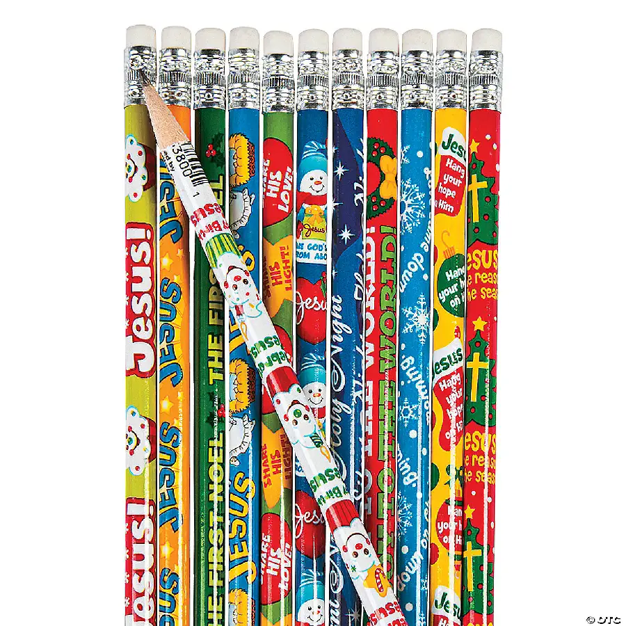 Pencil christmas assortiment set8