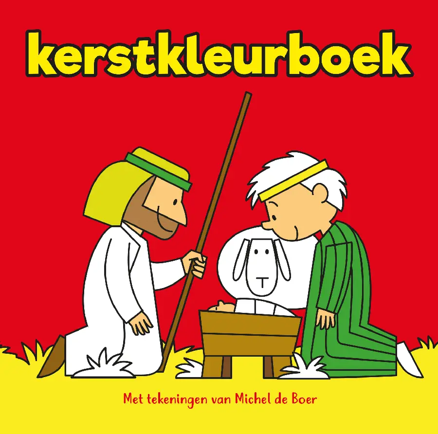 Kerstkerkkleurboek