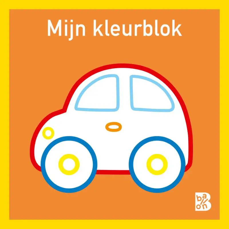 Mijn kleurblok auto