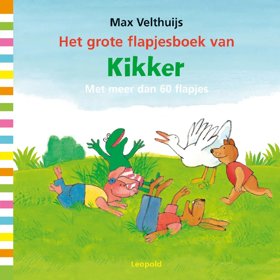 Grote flapjesboek van kikker