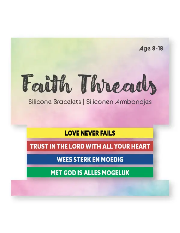 Love never falls Faith Threads