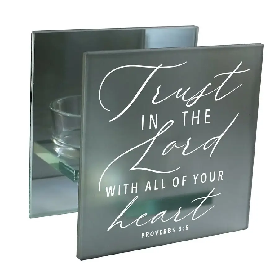 Tealight Holder Trust in the Lord