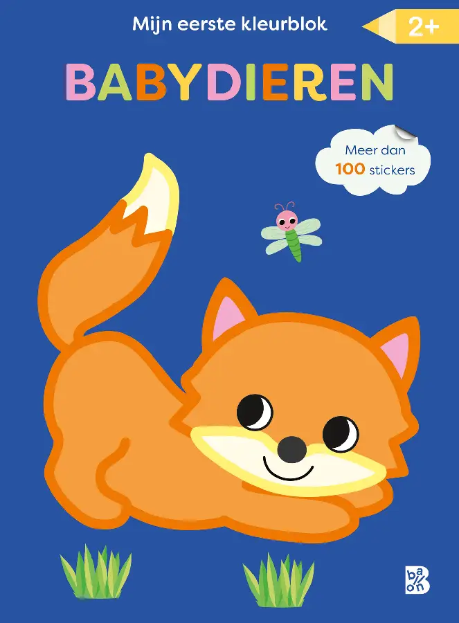 Mijn eerste kleurblok: Babydieren / 2+