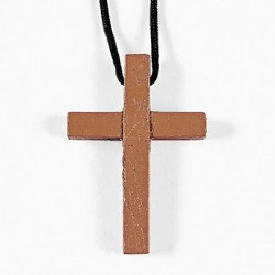 Wooden Cross Necklace (6)