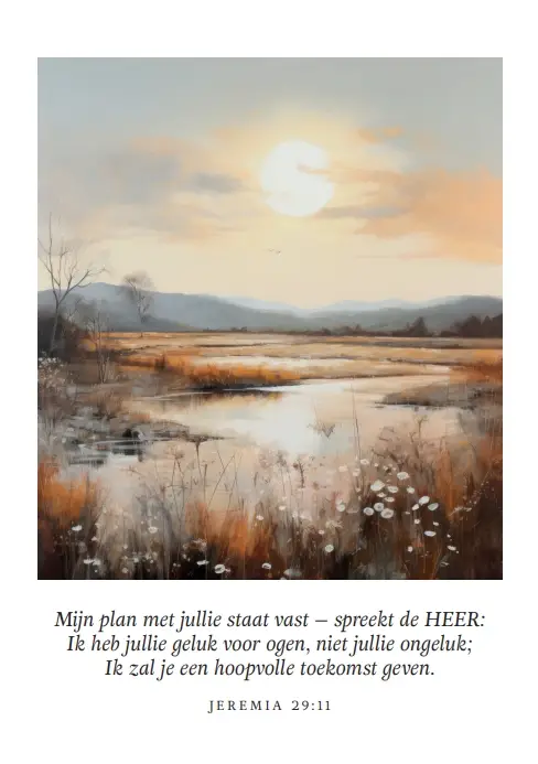 Poster A4 Mijn plan met jullie