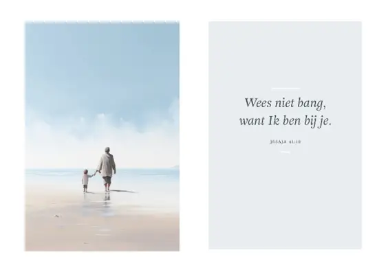 Set 2 posters A5 Wees niet bang