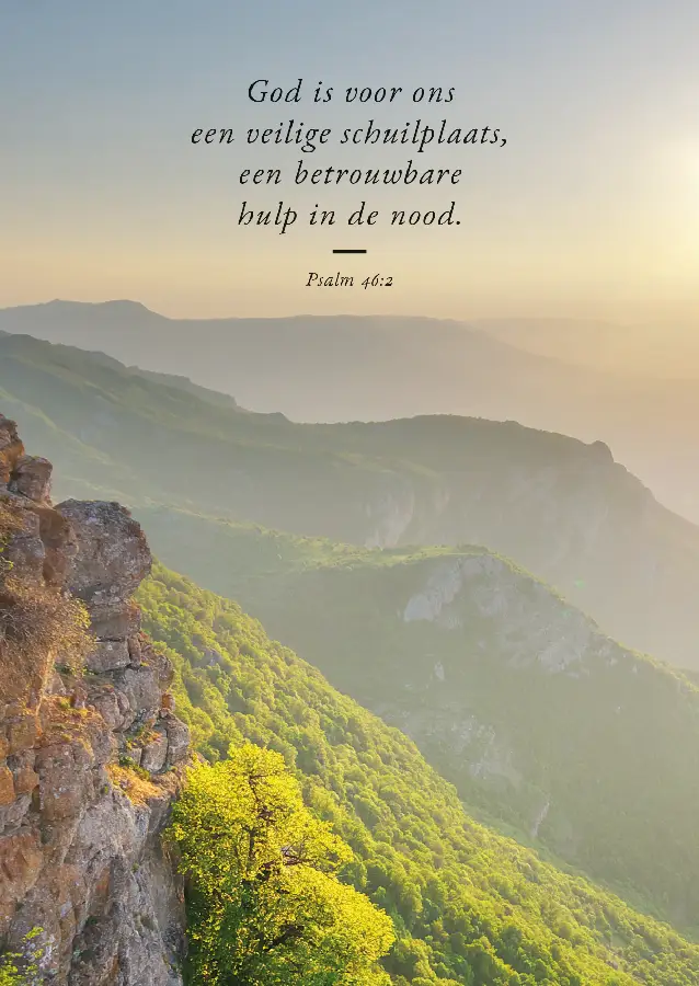 God is voor ons een veilige schuilplaats