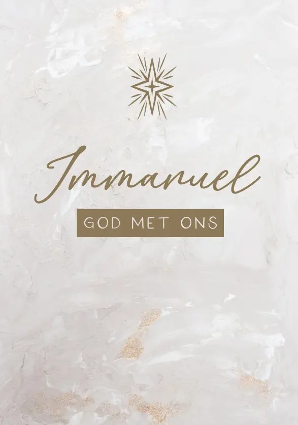 Immanuel God met ons