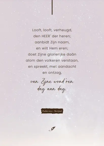 Looft, looft verheugd