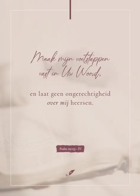 Maak mijn voetstappen vast