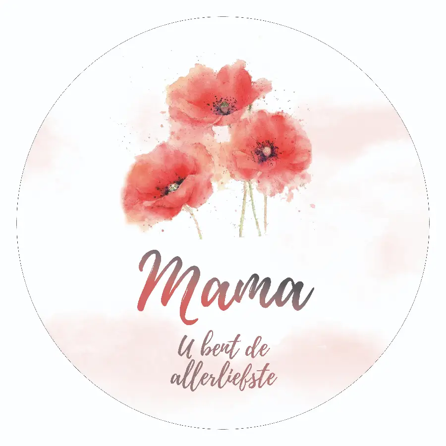 Muurcirkel Mama allerliefste