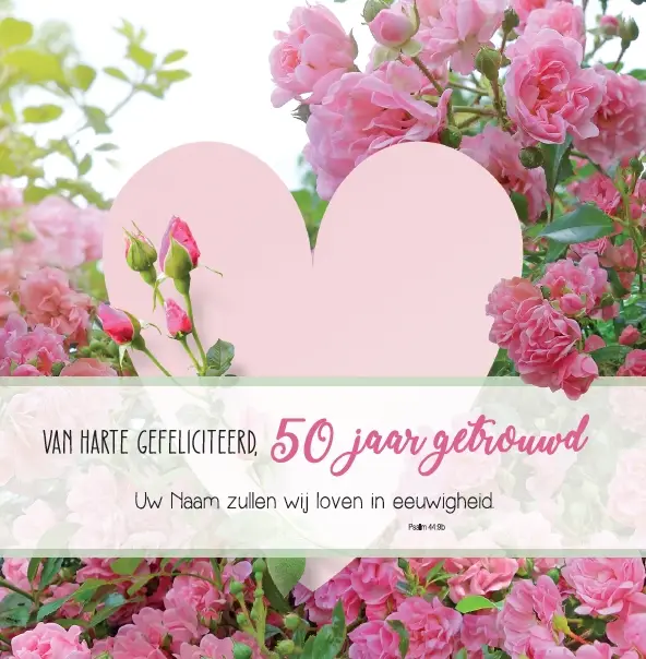 50 jaar getrouwd m/t