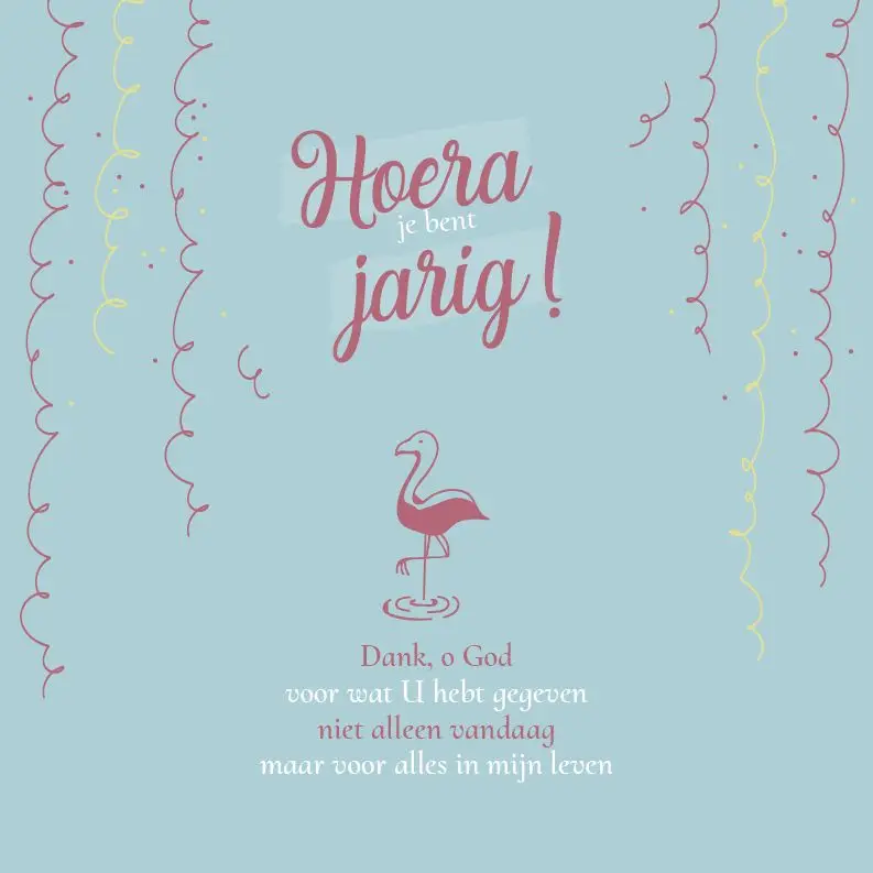 Wenskaart Veel steun