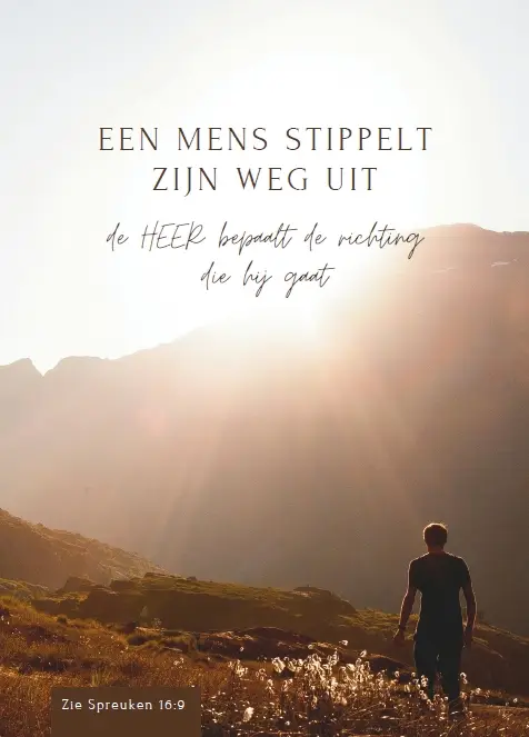 Een mens stippelt