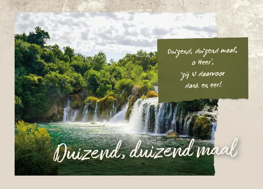 God kan oneindig veel meer