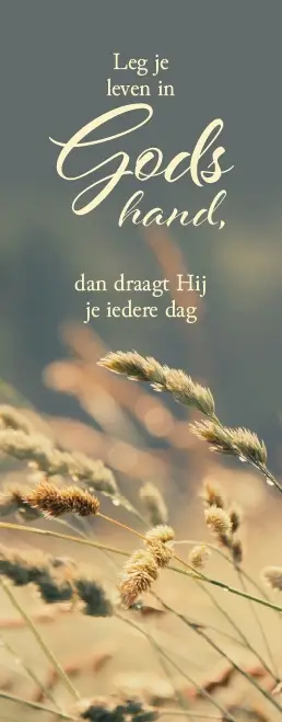 Leg je leven in Gods hand