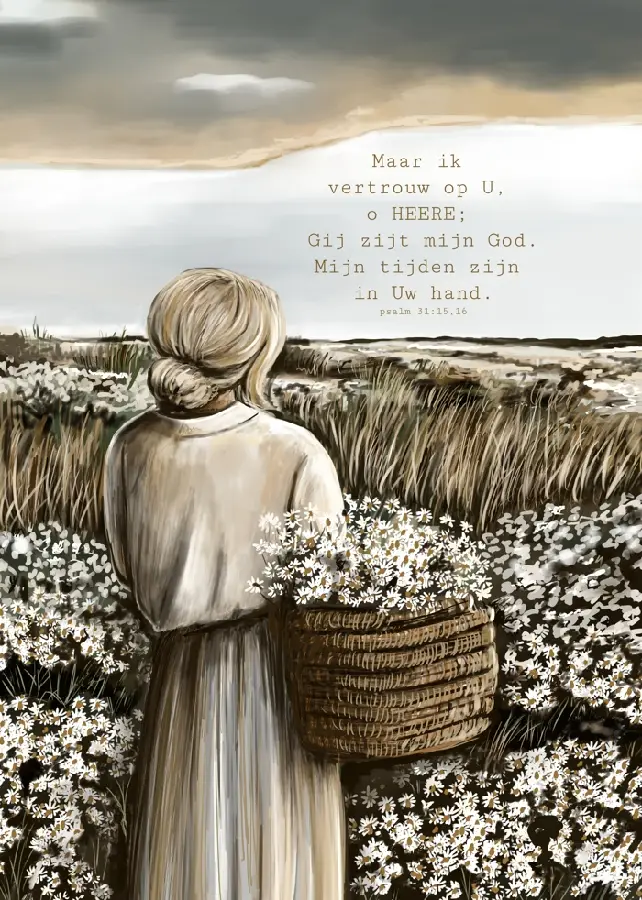 Kaartje A7 Maar ik vertrouw op U