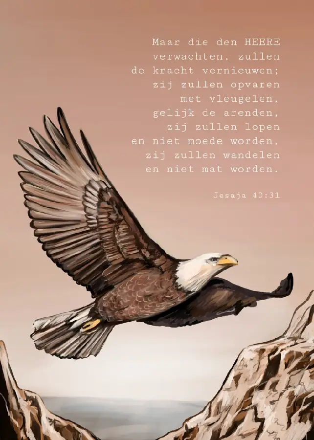 Kaartje A7 Maar die den HEERE verwachten