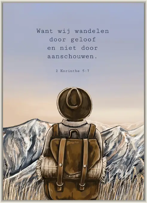 Kaartje A7 Neem mijn leven