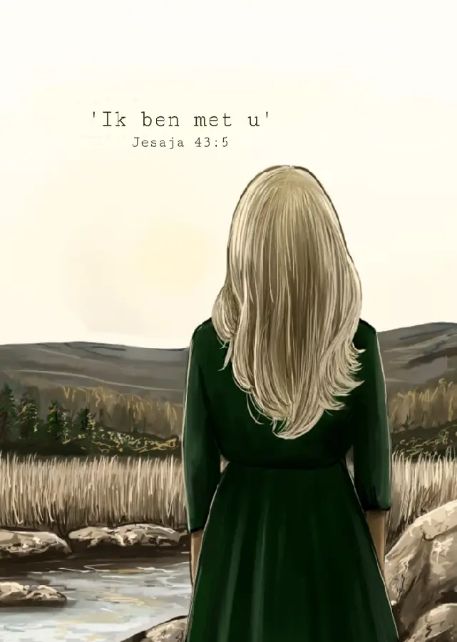 Poster A4 Ik ben met u