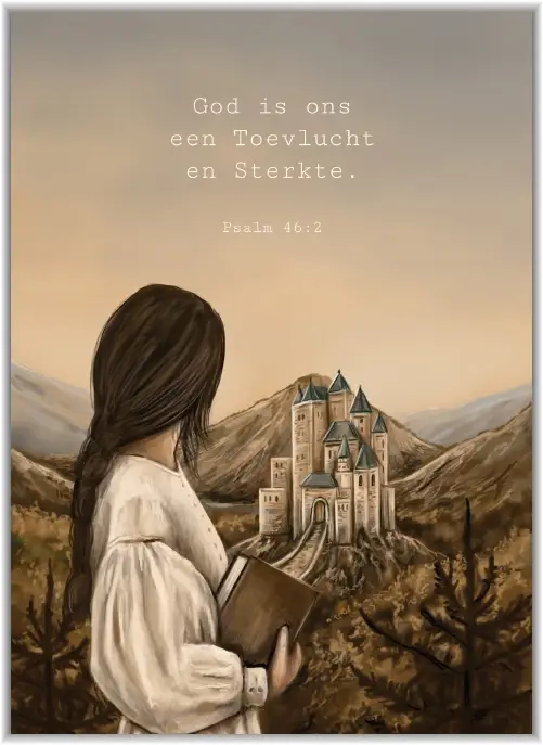 Poster A4 Gij zijt mijn Schuiplaats