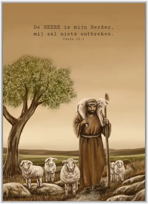 Poster A4 Wapenrustig Efeze 6