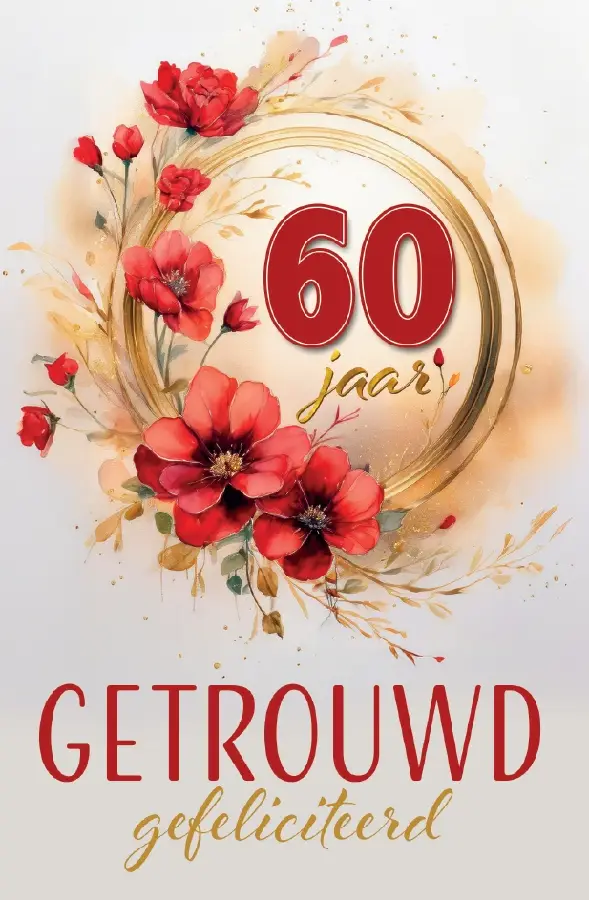 60 jaar getrouwd