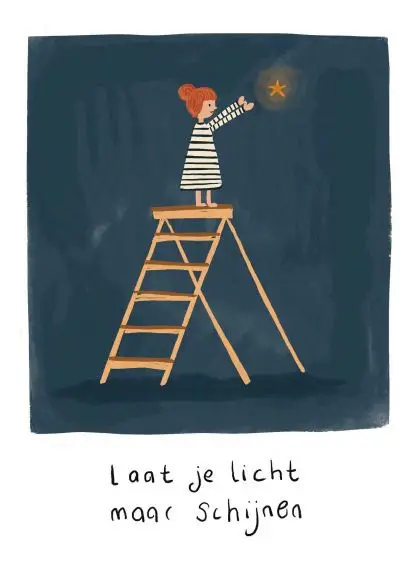Laat je licht maar schijnen