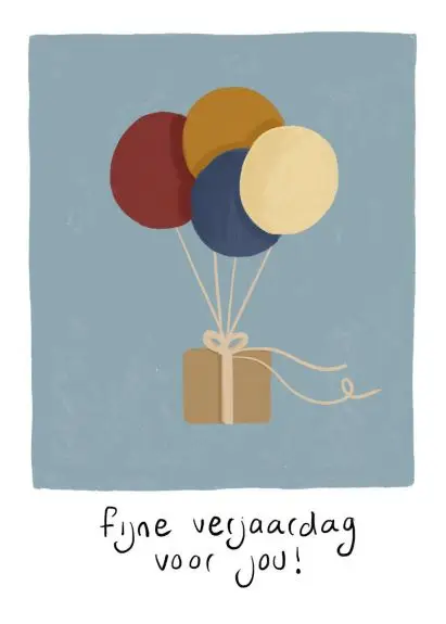 Fijne verjaardag voor jou