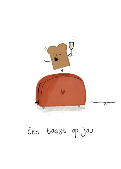 Een toast op jou