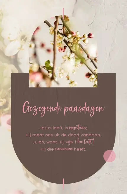 Wenskaart Jezus leeft