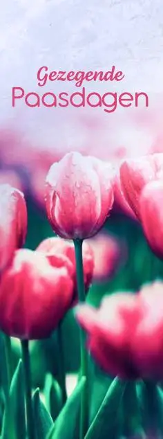 Boekenlegger Gezegende Paasdagen