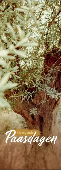 Boekenlegger Gezegende Paasdagen