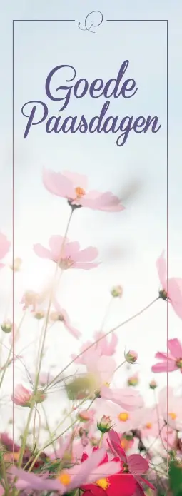 Boekenlegger Goede Paasdagen