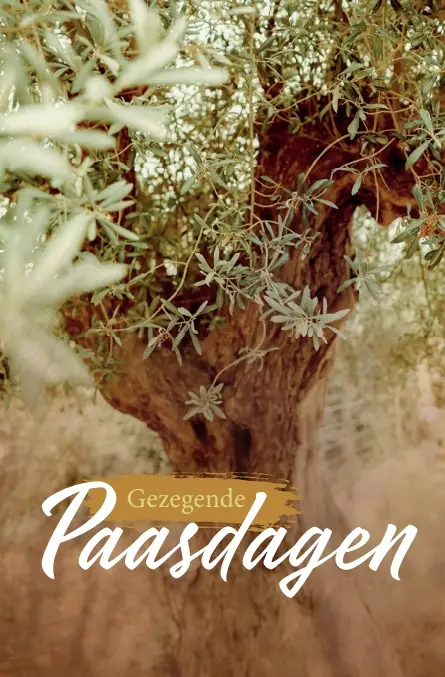 Minikaartje Gezegende Paasdagen