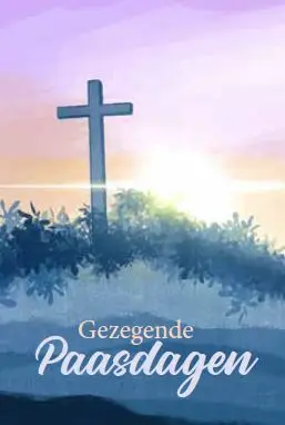 Minikaartje Gezegende Paasdagen
