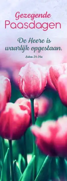 Boekenlegger Gezegende Paasdagen