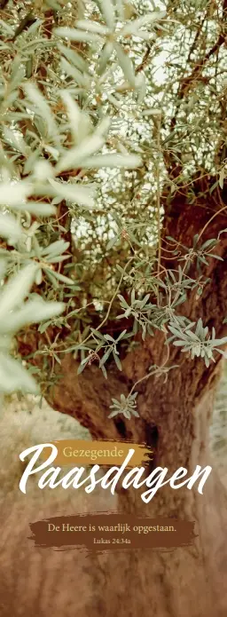 Boekenlegger Gezegende Paasdagen