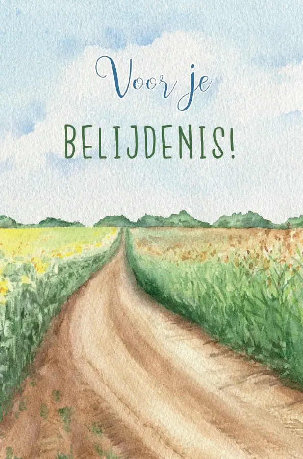 Wenskaart Gelegenheid Jullie Belijdenis