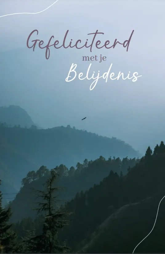 Wenskaart Gef. je Belijdenis