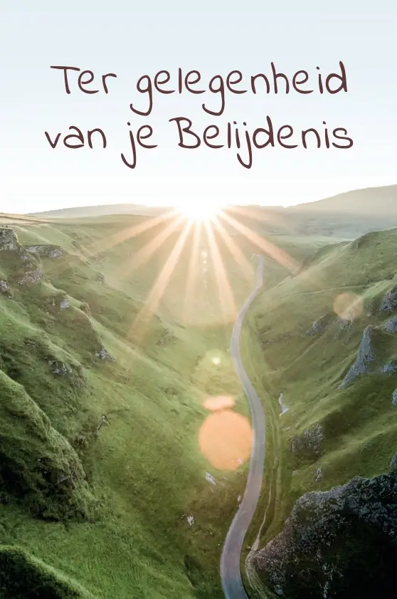 Minikaartje Ter Gelegenheid Belijdenis