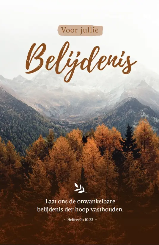 Wenskaart Gef. jullie Belijdenis